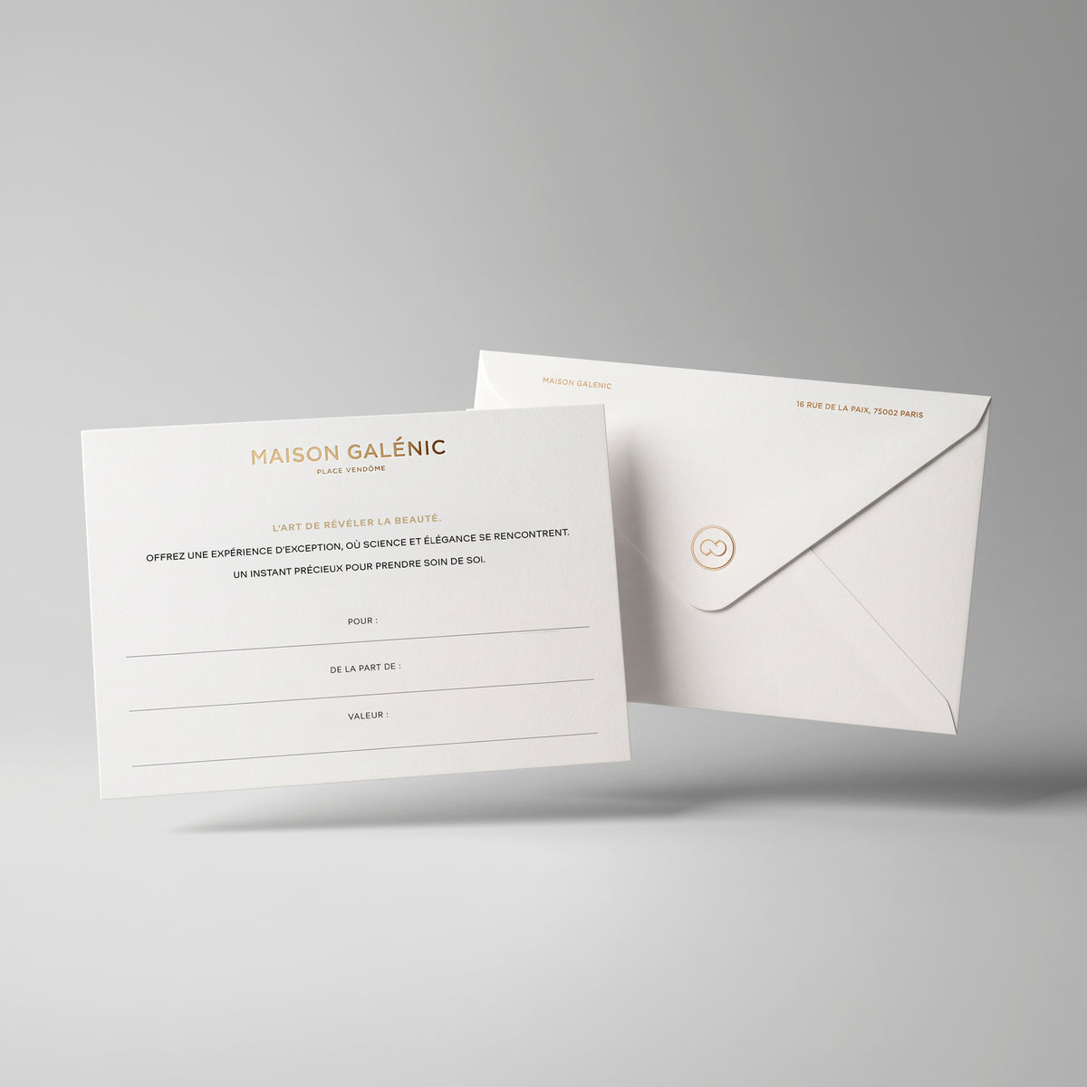 Carte Cadeaux - Soins - La Maison Galénic